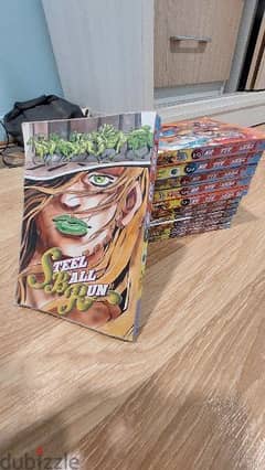 colored steel ball run manga comics 11 parts NEWjojos exactly like new 0