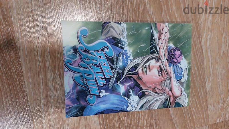 colored steel ball run manga comics 11 parts NEWjojos exactly like new 11