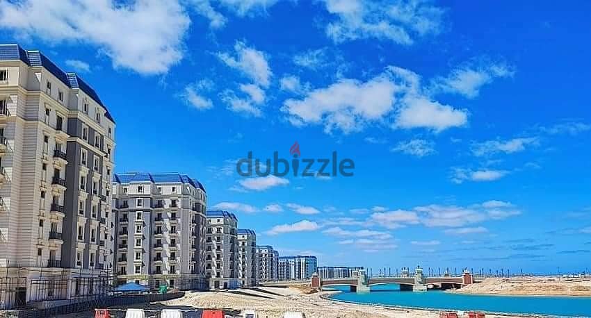 Nautical apartment, immediate receipt, fully finished, in New Alamein, North Coast, Latin Quarter Compound, North Coast 1