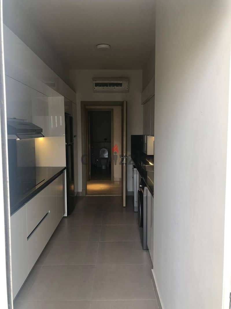 For rent fully finished and furnished with AC`S, kitchen and kitchen applicance apartment ( 150m ) in Mivida New Cairo near AUC - ميفيدا التجمع 1