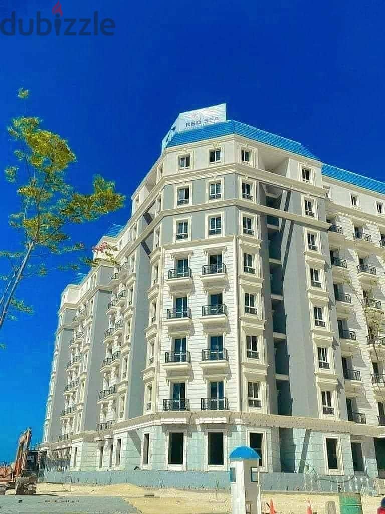 126 sqm apartment for sale, immediate receipt, fully finished, in New Alamein, North Coast, Latin Quarter Compound 8