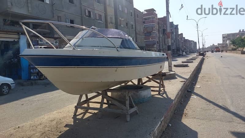 مركب فيبر جلاس وارد ياباني _yamaha_speed_boat 0