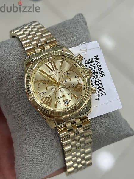 original Michael kors watch with serial number with box and bag 9