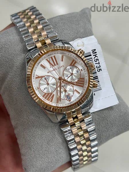 original Michael kors watch with serial number with box and bag 11