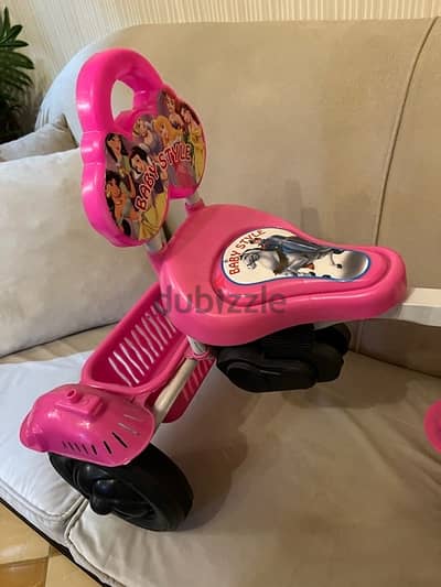 pink kids bike