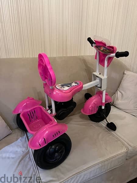 pink kids bike 1