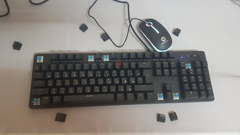 New Gaming keyboard mechanical 7