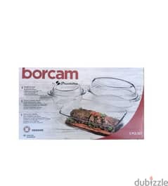 Borcam

Pyrex thermal casserole set, 5 pieces from Procam