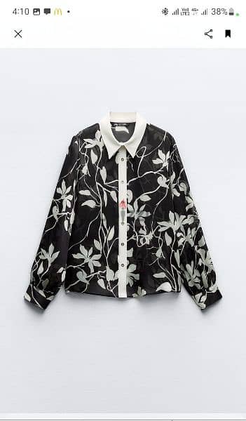 Zara original blouse