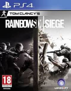 Rainbow Six Siege Ps4 CD like NEW