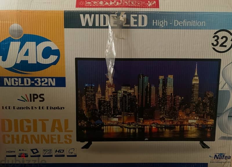 تلفزيون جاك 32 بوصه LED بدقه HD 2