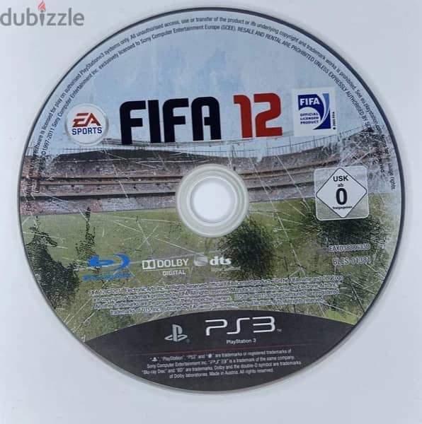 Ps3 Cd Fifa 2012 اسطوانة بلايستيشن ٣ كورة فيفا ٢٠١٢ 1