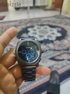 Used Fossil Blue Dial stainless steel watch for sale