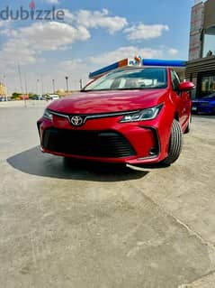 Corolla 2022for rent.   كورولا 22 للإيجار