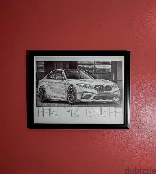 BMW M2 Handmade Painting - رسمة يدوية 3