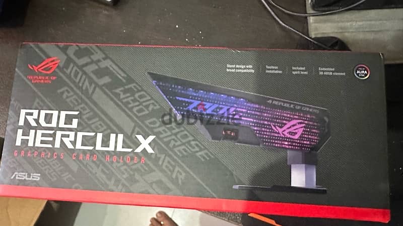 حامل كرت شاشه asus rog herculx 4