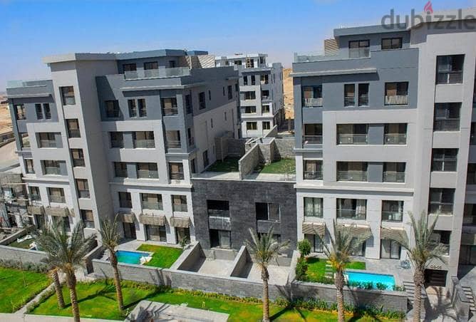 4BR apartment with roof 255m installmnts in Trio Gardens New Cairo  التجمع الخامس تريو جاردنز 2