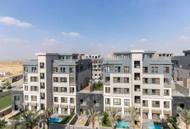 4BR apartment with roof 255m installmnts in Trio Gardens New Cairo  التجمع الخامس تريو جاردنز 4