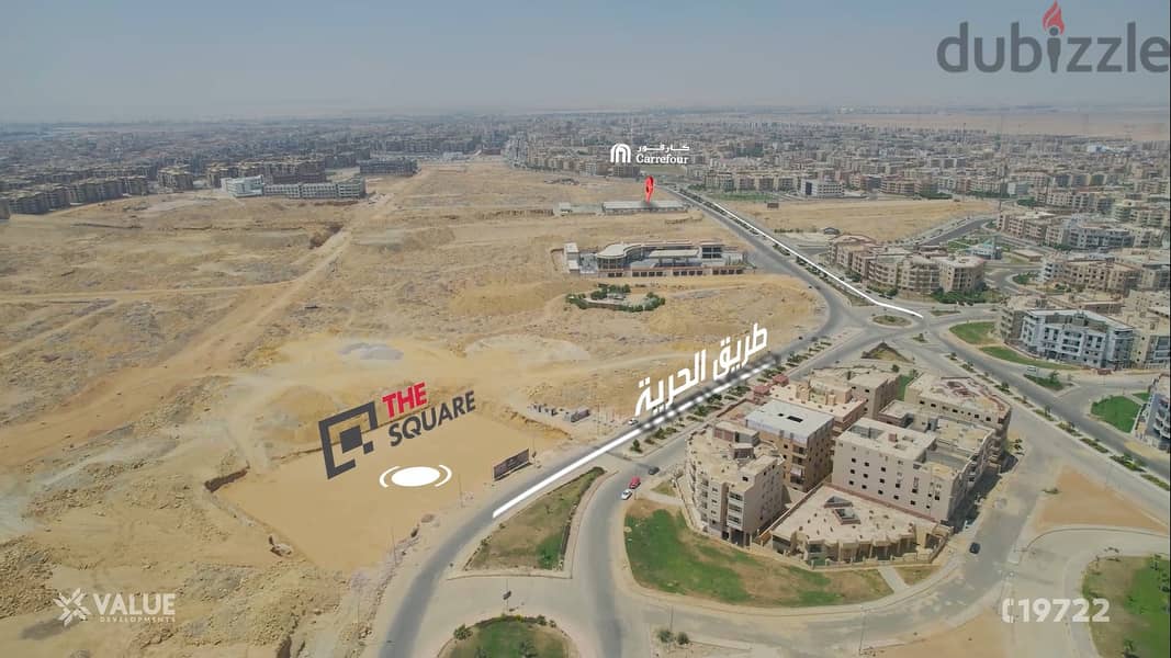 Shop for sale next to restaurants and cafes in Amazing Location in Shorouk City, next to Carrefour, Benzema Watneya, and on the El Horreya axis. 21