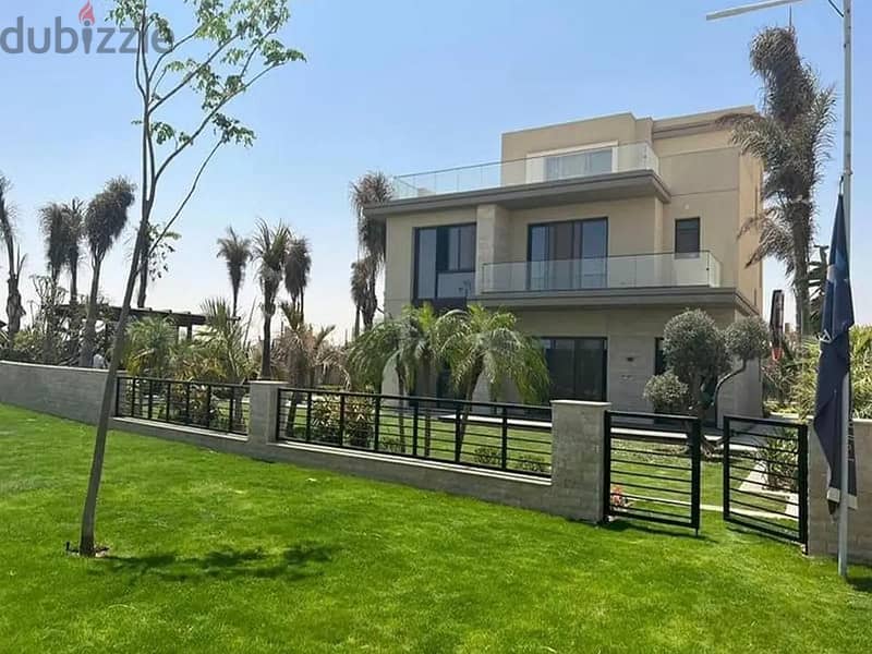 villa with large area fully finished in Hills of One, heart of Sheikh Zayed ڤيلا مستقله بمساحه كبيره متشطبه في هيلز اوف وان بقلب الشيخ زايد بالتقسيط 2