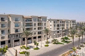 Furnished apartment for rent in Mivida Compound overlooking a swimming pool - Emaar - next to the American University 1
