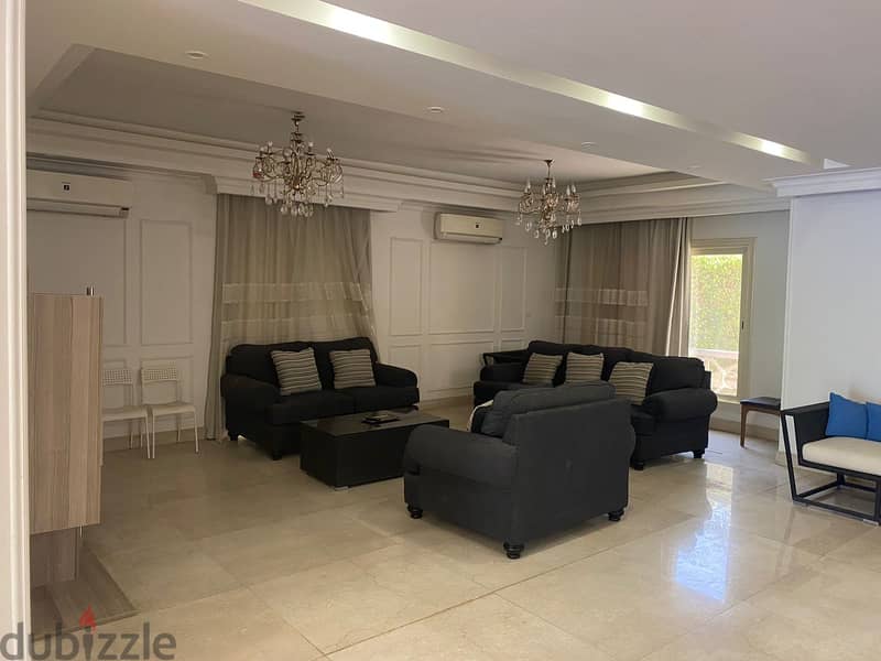 katamya hills villa for rent short period fully Furnished with swimming pool 6 bedrooms 2