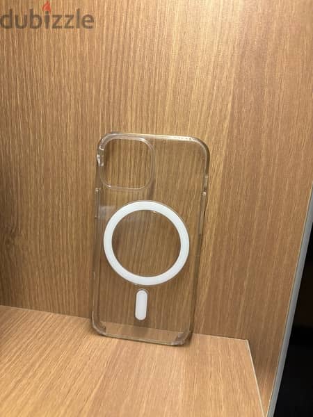 Apple iPhone 12/13 Mini Clear Case with Magsafe- جراب ماجسيف شفاف اصلي 1