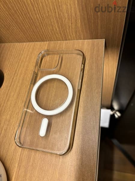 Apple iPhone 12/13 Mini Clear Case with Magsafe- جراب ماجسيف شفاف اصلي 2