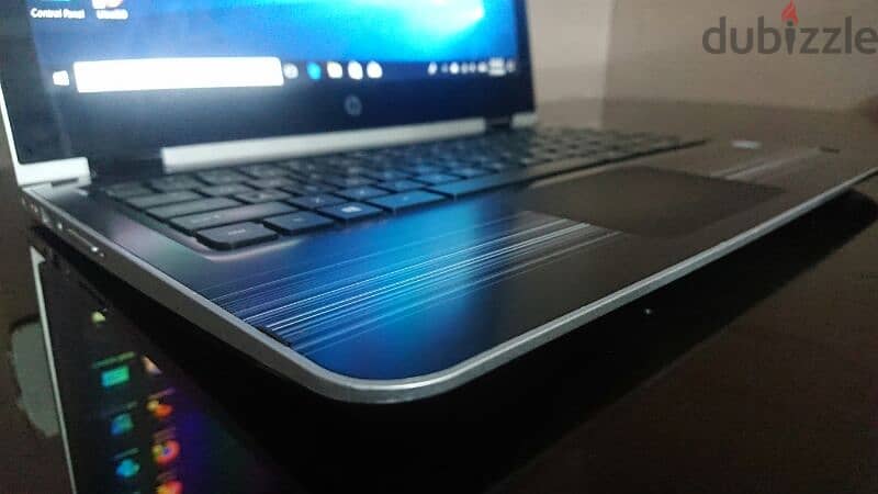 laptop Hp Pavilion x360 touch screenلاب وتابلت 2*1 12