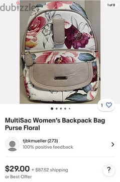multi sac women backpack