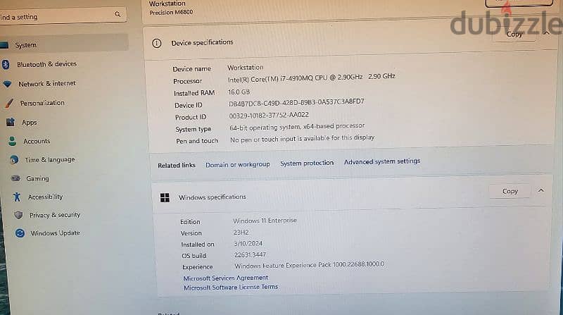 Dell Precision M6800 Workstation 2