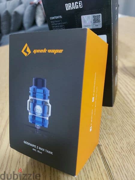 voopoo drag 3 فيب + geekvape z max tank 4