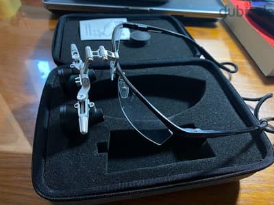 eighteeth 3.5x brilliance loupes + light