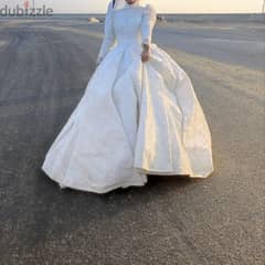 فستان زفاف white