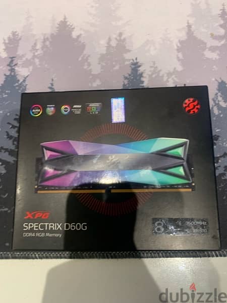 Ram Xpg spectrix D60G 8x2 ddr4 RGB 0