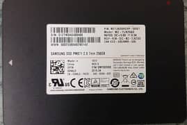 Hard disk ssd 256 GB samsung 0