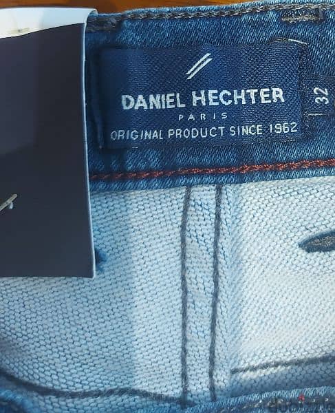 بنطلون jeans blue من Daniel hechter مقاس 32 1