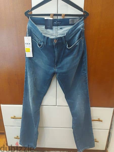 بنطلون jeans blue من Daniel hechter مقاس 32 3