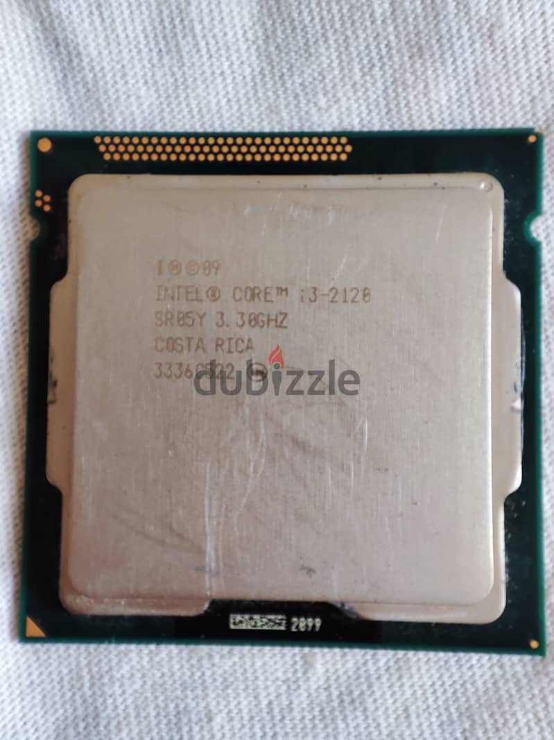 بروسيسور i3 2120 جيل تاني + رام 4 جيجا ddr3 تردد 1600 0