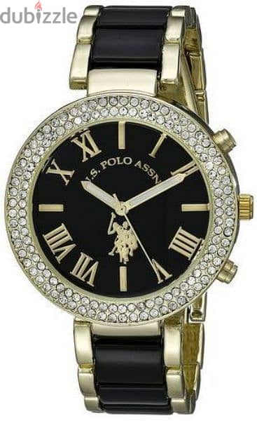 U. S. Polo Assn. Women's USC40061 Two-Tone Watch 0