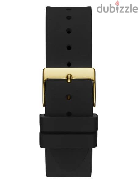 GUESS - GW0109L1 - WATCH FOR LADIES GOLD AND BLACK SILICONE 2