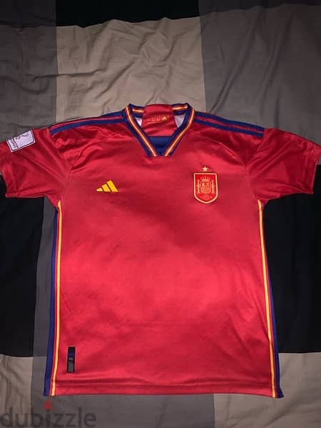 Spain National Team Home Jersey 2022 World Cup. 0