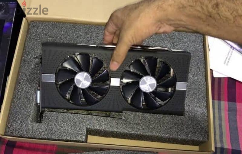 amd sapphire rx 580 8Gb nitro plus RGB 2