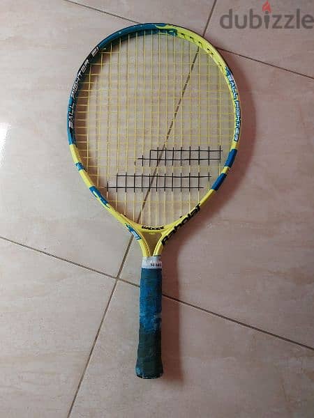 مضرب تنس Babolat مقاس 21 أصلى بحالة ممتازه 1