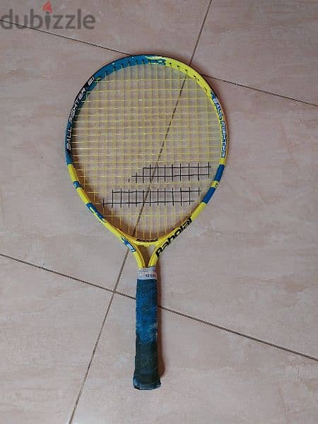 مضرب تنس Babolat مقاس 21 أصلى بحالة ممتازه 3