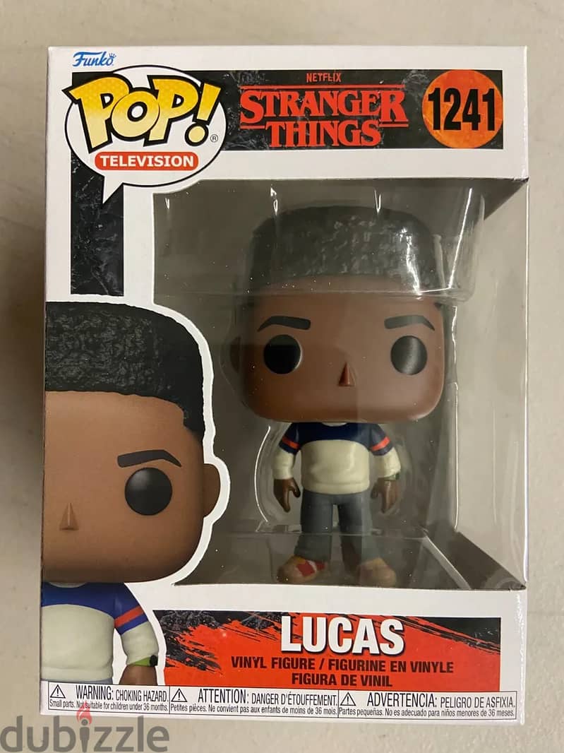 Funko Pop! Lucas 1241 (Stranger Things 4) 1