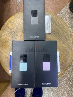 Galaxy Z Flip 5 512G Black 256G Lavender Mint جديد متبرشم بضمان الوكيل