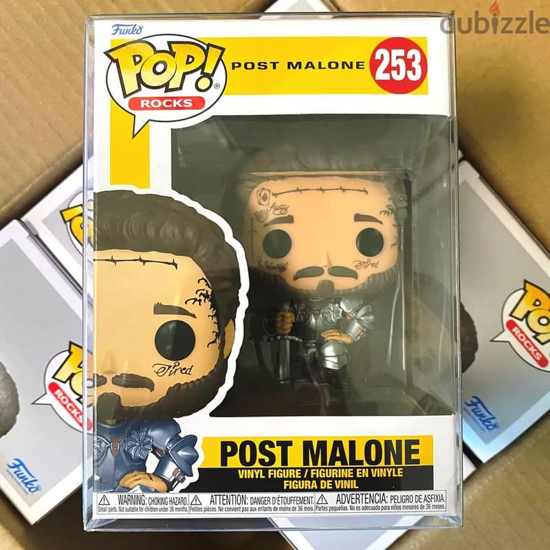 Funko Pop! - Knight - Post Malone 253 (Post Malone "Circles") 1