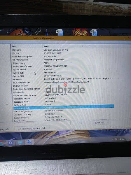 لابتوب اسوس للبيع او البدل 1