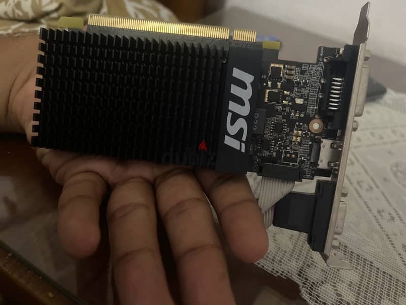 Nivdia GT 710 كارت استعمال سنة بحالة فوق الجيدة 1